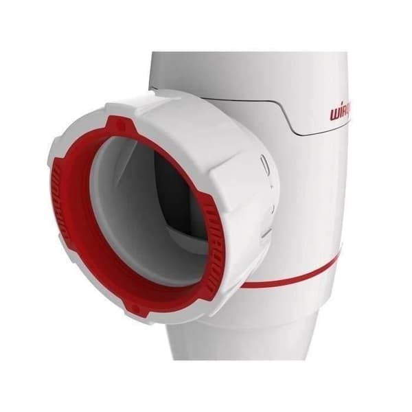 WIRQUIN NEO vask sifon Ø40mm - Integrerad anti-vakuum och noll läckage