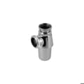 Miniatyrbild 1 av 2: Nicoll L3211 diskbänksfälla i blank kromad mässing - Inloppsdiameter 32mm - Utloppsdiameter 32mm