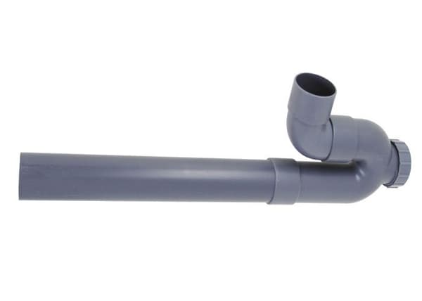 Siphon för tvättmaskin PVC diam 40 - GARIS - P06-S-MAL