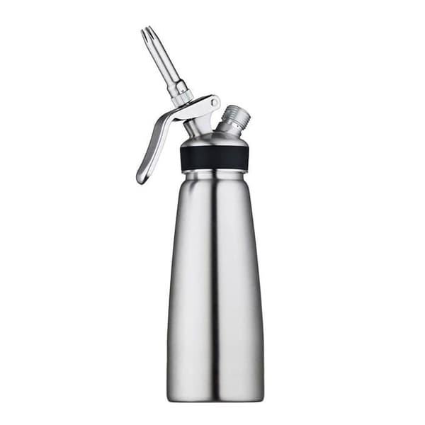 Sifon - patron till García de pou sifon - 252.39 - Sifon Creme Chantilly 0,5 L 8X21 Cm Argente Inox