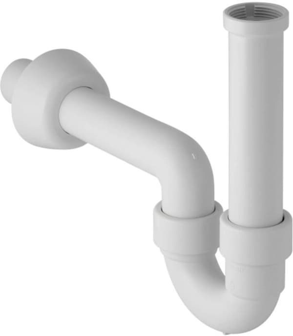 Geberit - 151.100.11.1 - serie - Sifon för tvättställ i vit polypropen justerbar 11/4" x 40 mm