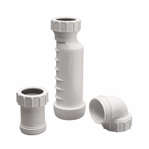 Siphon för handfat - Wavin - BV1B/UB - HEPvO Siphon för handfat utan vatten för husbil 3,8 cm