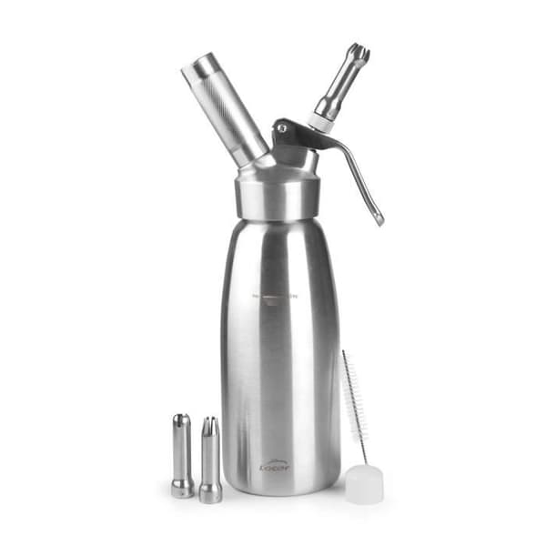 Siphon - LACOR - Epicure 0,5 l - Inox - 4x volym i skum - 5°C till 70°C - 30 bar