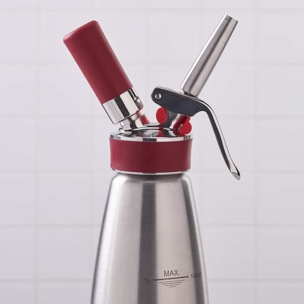 PADERNO Siphon 41458-10 Dessert Professionell A Creme Chantilly Inox