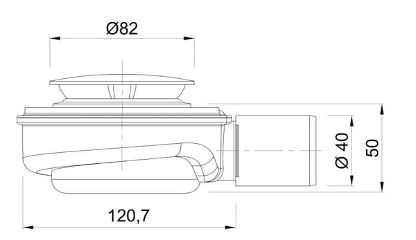 Nopeus 2 suihkusifoni Ø50 19240