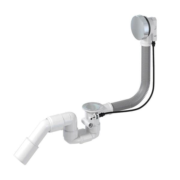 Bathloc badkarssifon - Krom automatisk plugg
