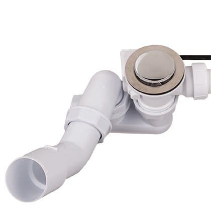 Badekarssifon universal automatisk TADYCH krom