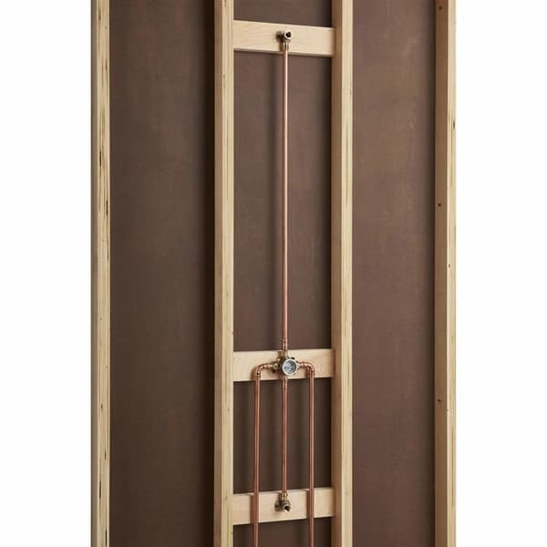 Ventil - Amerikansk standard reglerventil - RU102SS - Duschblandare med ändlock och skruvmejsel, oavslutad