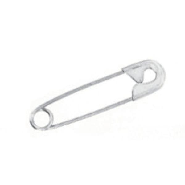 Säkerhetsnålar silver 2,7 cm 144 stycken