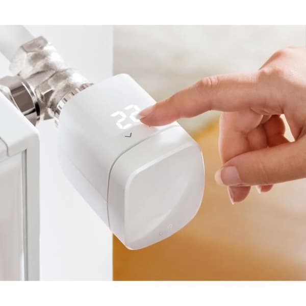 EVE THERMO smart kylarventil - Apple HomeKit-teknik och Bluetooth Thread fristående program