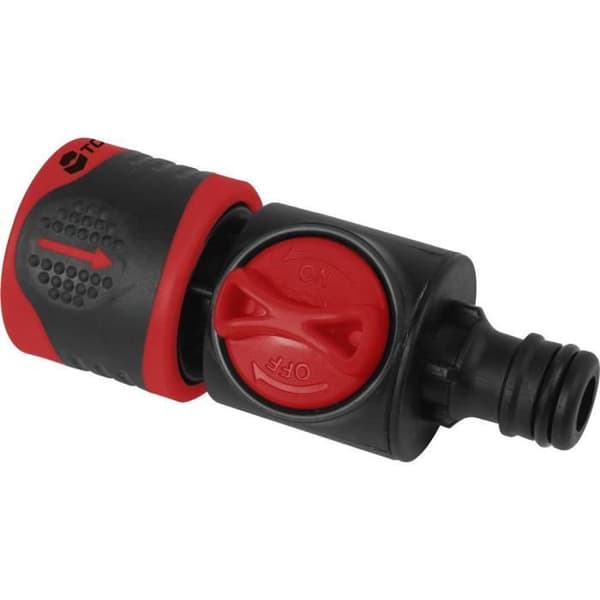 Tryckregulator TOOLCRAFT 1561116 med regleringsventil, plugganslutning, 30,3 mm (1") (invändig gänga), 24,2 mm (3-4") (f)