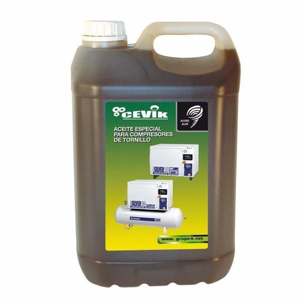 Vanne alla vätskor Cevik - CA-ACEITE5LCP46 - Speciell olja för skruvkompressorer (5 l.)