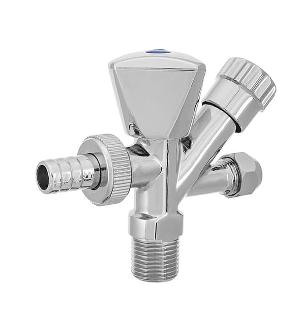 Opvaskemaskine sædeventil 1/2”x3/4”xM10