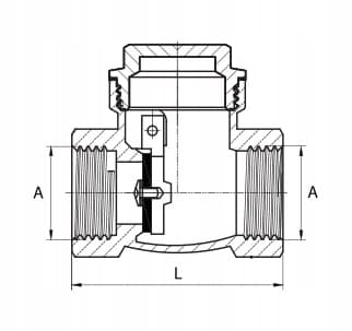 FLAP-BACKVENTIL 2 TUM