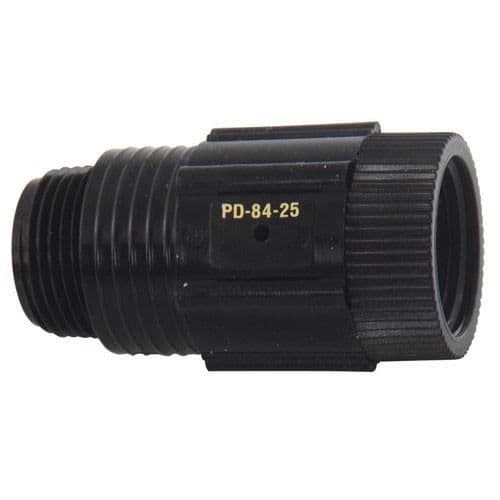 Dropptrycksregulator - SATURNIA - Svart - Exteriör - Clip-on - Utloppsdiameter 8mm