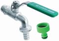 Miniatyrbillede 2 af 2: Calido Kugleventil 1/2""x3/4""x15 + hurtigkobling, PN30