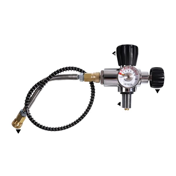 TUXING Højtryksopladningsventil, 5000psi Arbejdstryk, M18x1.5 Forbindelse,M18x1,5