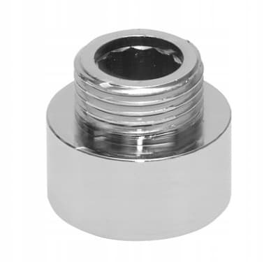 Supistusjatkokappale 3/8 x 1/2'' kromi