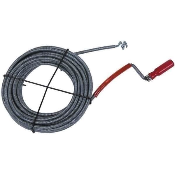 Vevupplåsare iller diameter 20 mm längd 5 m - PRCI - galvaniserad stålkabel - stålklämspets