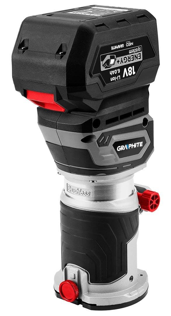 Energy+ 18 V akkukäyttöinen harjaton jyrsin