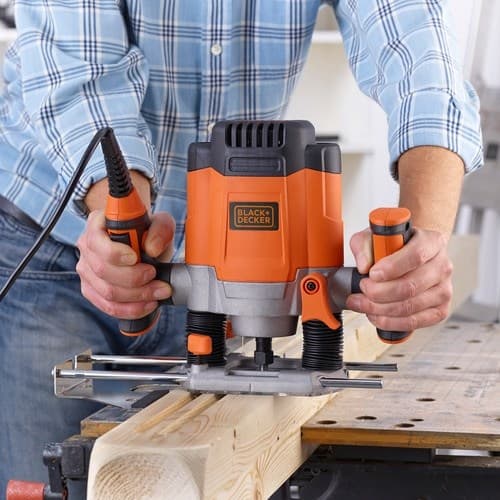 Black & Decker KW1200EKA-QS flisefræser 1200 W