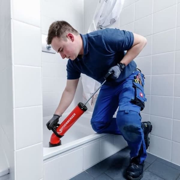 Pumpavblockering - ROTHENBERGER - Ropump Super Plus - Justerbart handtag - Gjuten kropp - 58 cm