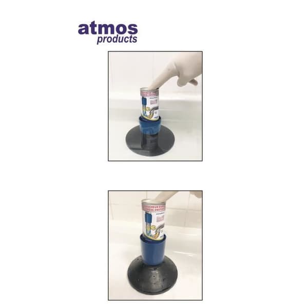 Avloppsrensare - ATMOS - Express - Eliminerar upp till 20 meter - Citrondoft - Aerosol