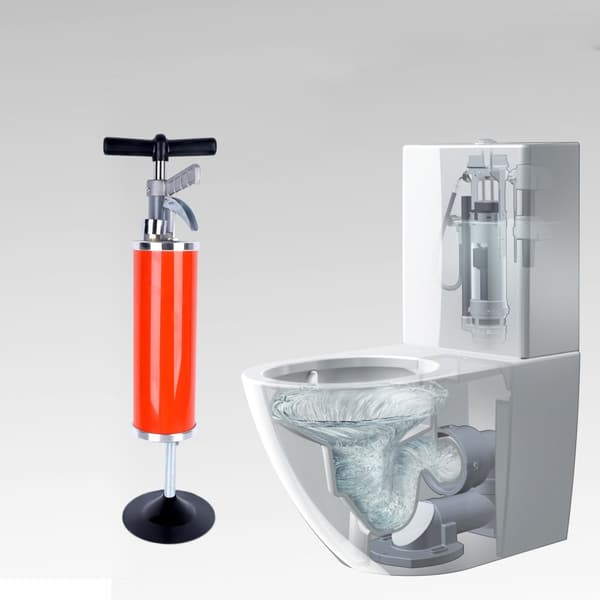 Kannettava korkeapaineinen wc-pumppu, 3L ilman säilytyskapasiteetti, 0,7Mpa maksimi paine, ergonominen muotoilu