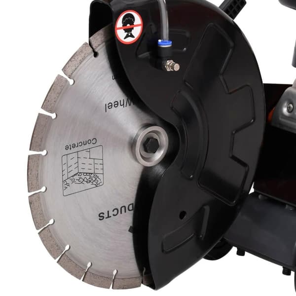 vidaXL Bensindriven betongsåg 58 cc