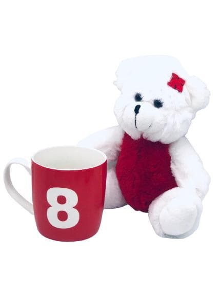 Alla hjärtans dag - Nalle med mugg