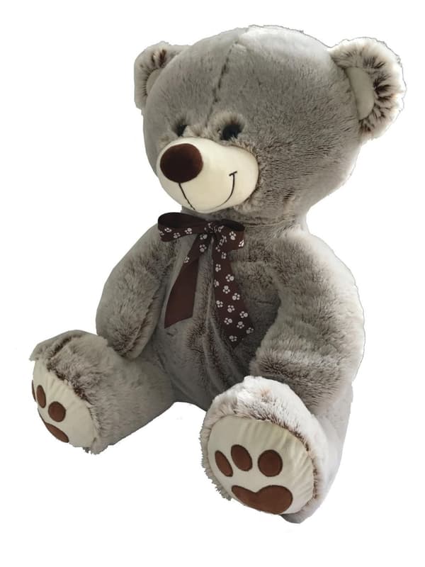 iPlush Bamse Oppustelig 100 cm Grå