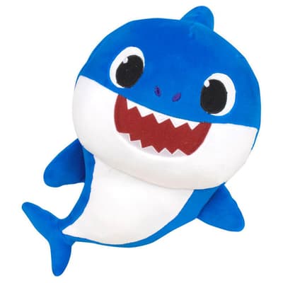 Baby Shark Blue Plush With Sound Pehmo 28cm