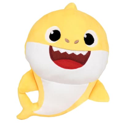 Baby Shark Yellow Plush With Sound Pehmo 28cm