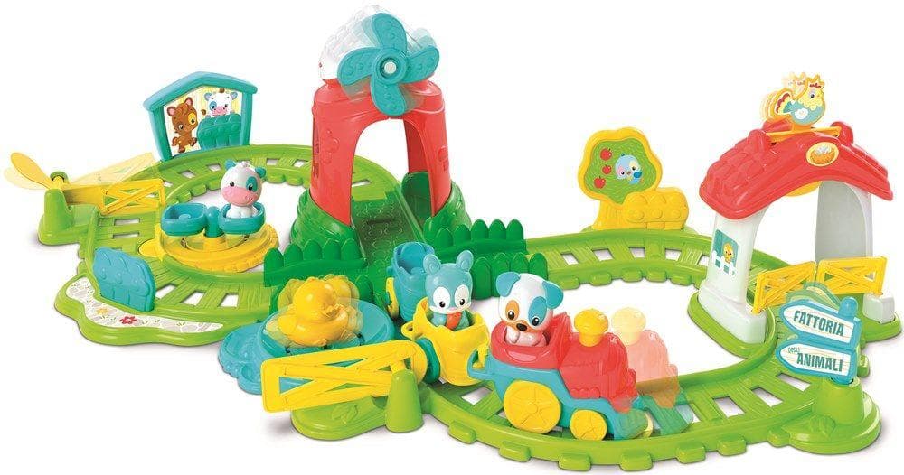 Animals Farm Interactive Train. Tågbana med ljud + 4 karaktärer