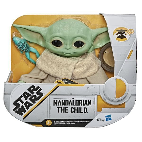 Star Wars Mandalorian The Child Mjukdjur med ljud