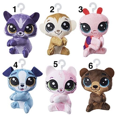 Dinotoys Hasbro Littlest Pet Shop Clips Mjukisdjur Gosedjur Plush 10cm