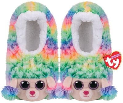 TY GEAR pantofle RAINBOW - kolorowy pudel roz. S (28-31) 95305 TY