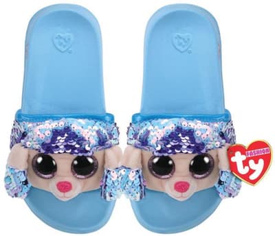TY Fashion Sequins cekinowe kapcie RAINBOW - pudel rozm.S (28-31) 95605 TY