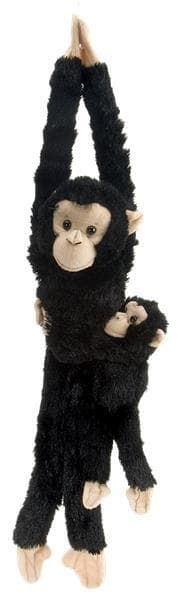 Wild Republic Hanging Chimpanzee with Cub