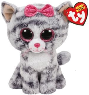 TY Beanie Boos KIKI grå kat reg