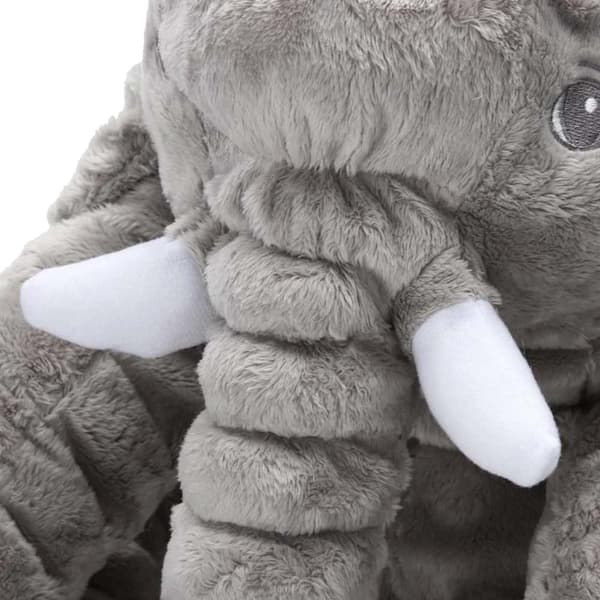 Kosedyr, Elefant - Grå - 60 cm