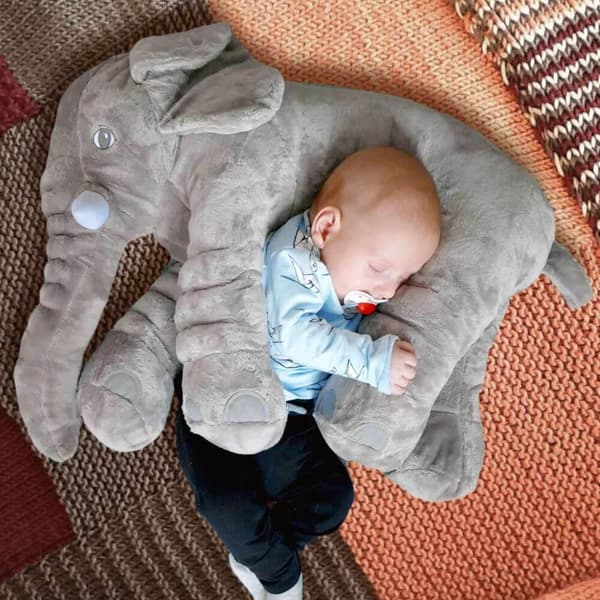 Kosedyr, Elefant - Grå - 60 cm