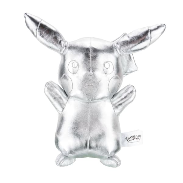 Pokemon Mjukdjur 30cm Pikachu Silver 25th