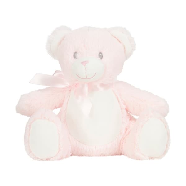 Mumbles Teddy Bear Pink One Size