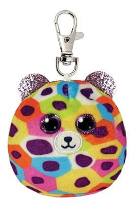 TY Squishy Beanies GISELLE leopardi Clip