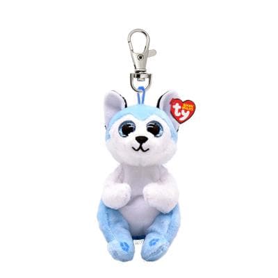 TY Beanie Bellies Clip Thunder Blå Husky