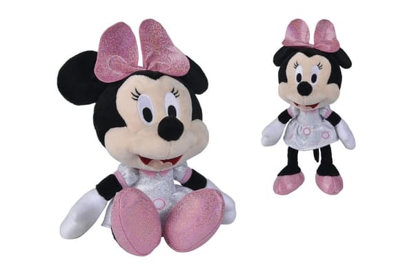Disney Mimmi Pigg Mjukdjur Glitter 25cm