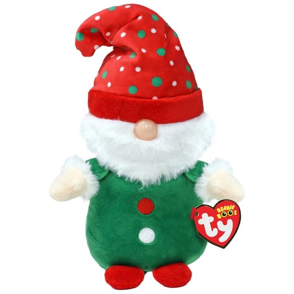 TY Beanie Boos Christmas Gnolan Vihreä joulupukki Reg