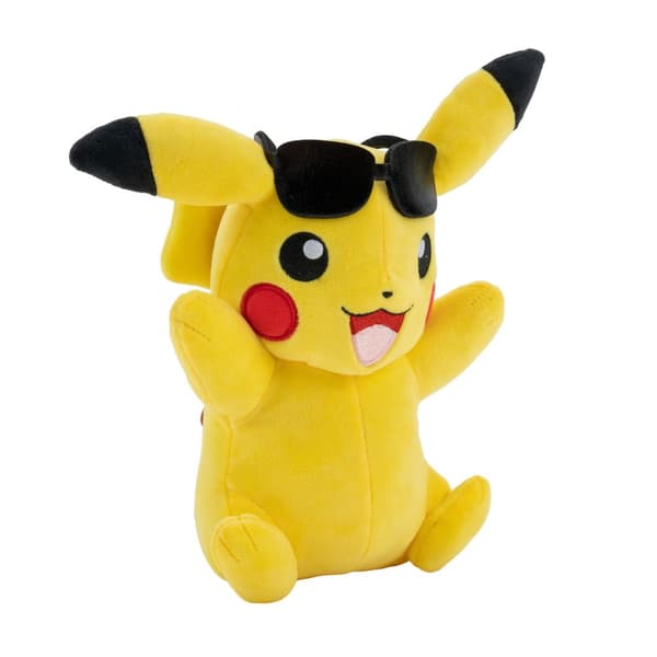 Pokemon Mjukdjur Summer (20cm) Pikachu with sunglasses