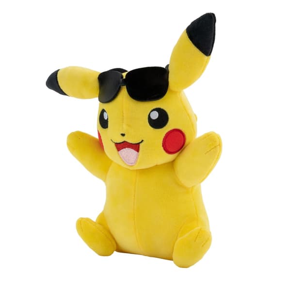 Pokemon Mjukdjur Summer (20cm) Pikachu with sunglasses